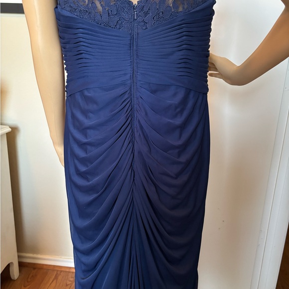 David’s Bridal Navy Gown - Picture 7 of 11